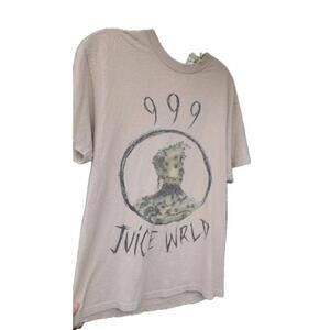 JUICE WRLD 999 CLUB T SHIRT ADULT MENS SIZE MEDIUM RARE RAPPER RIP 🔥